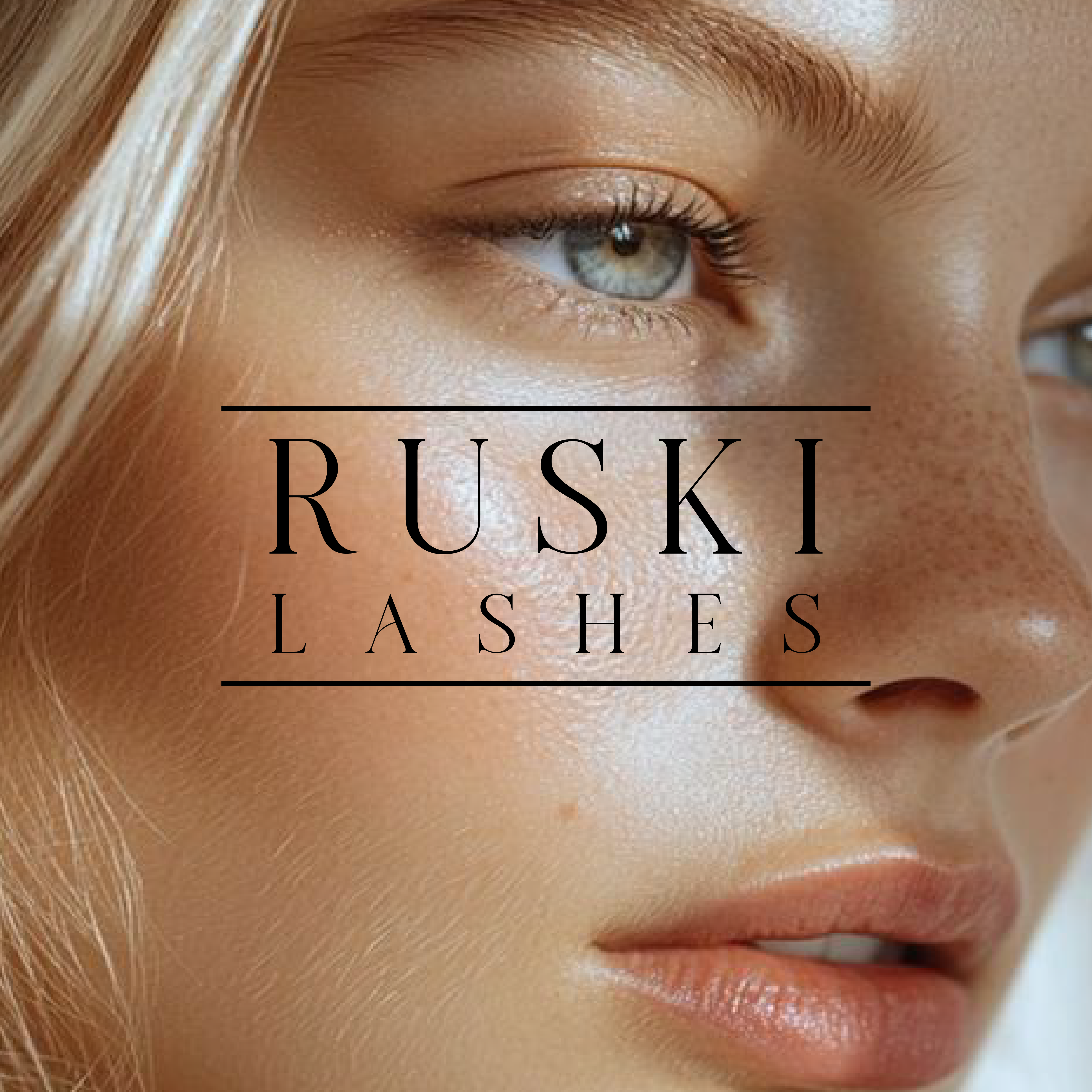 Natural lash close-up